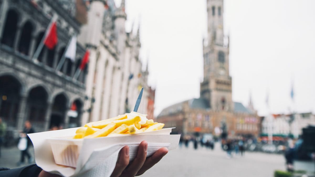 De honger stillen in Brugge