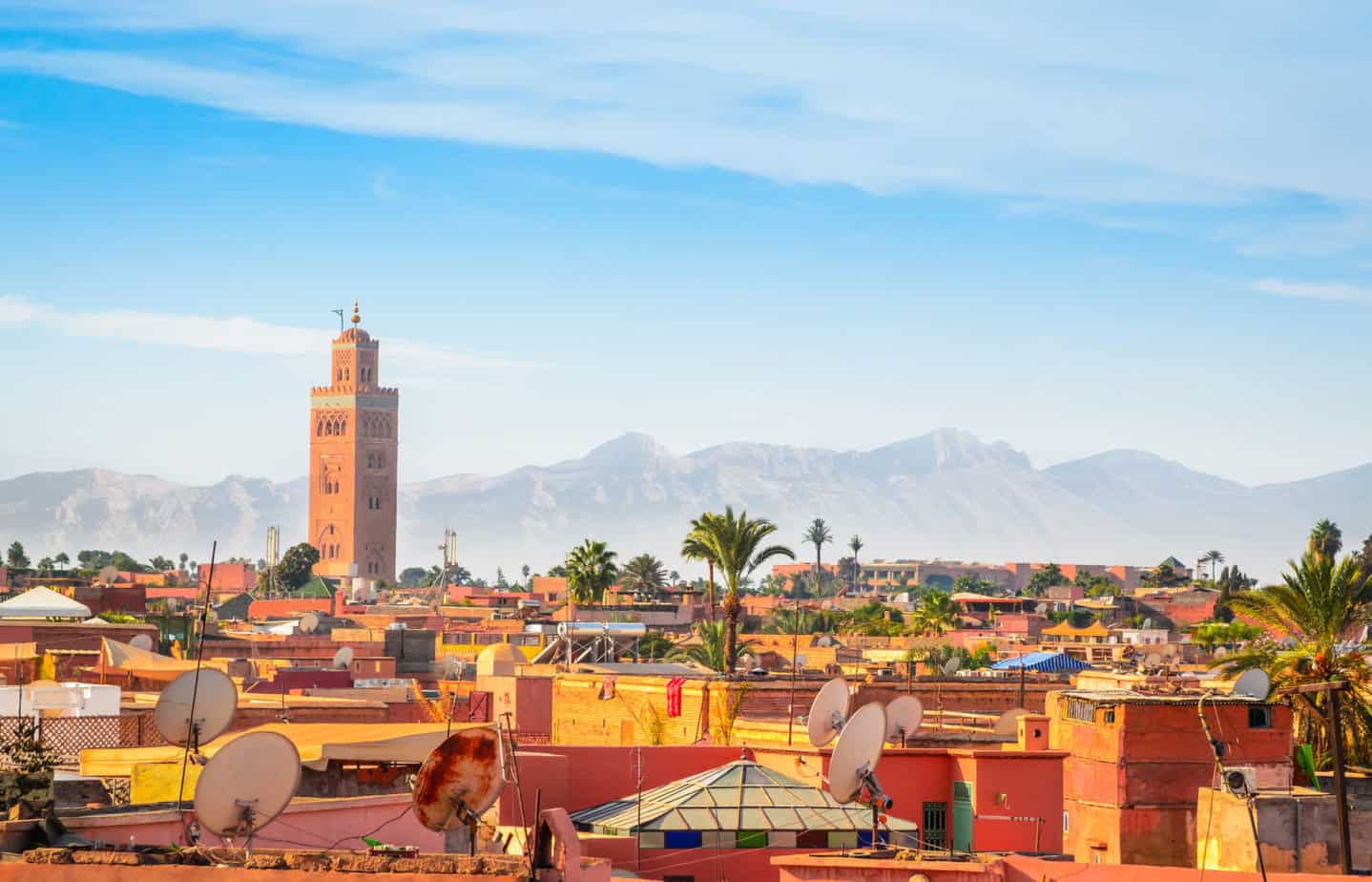 Panorama van Marokko
