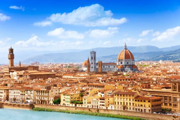 Uitzicht over Firenze/Florence