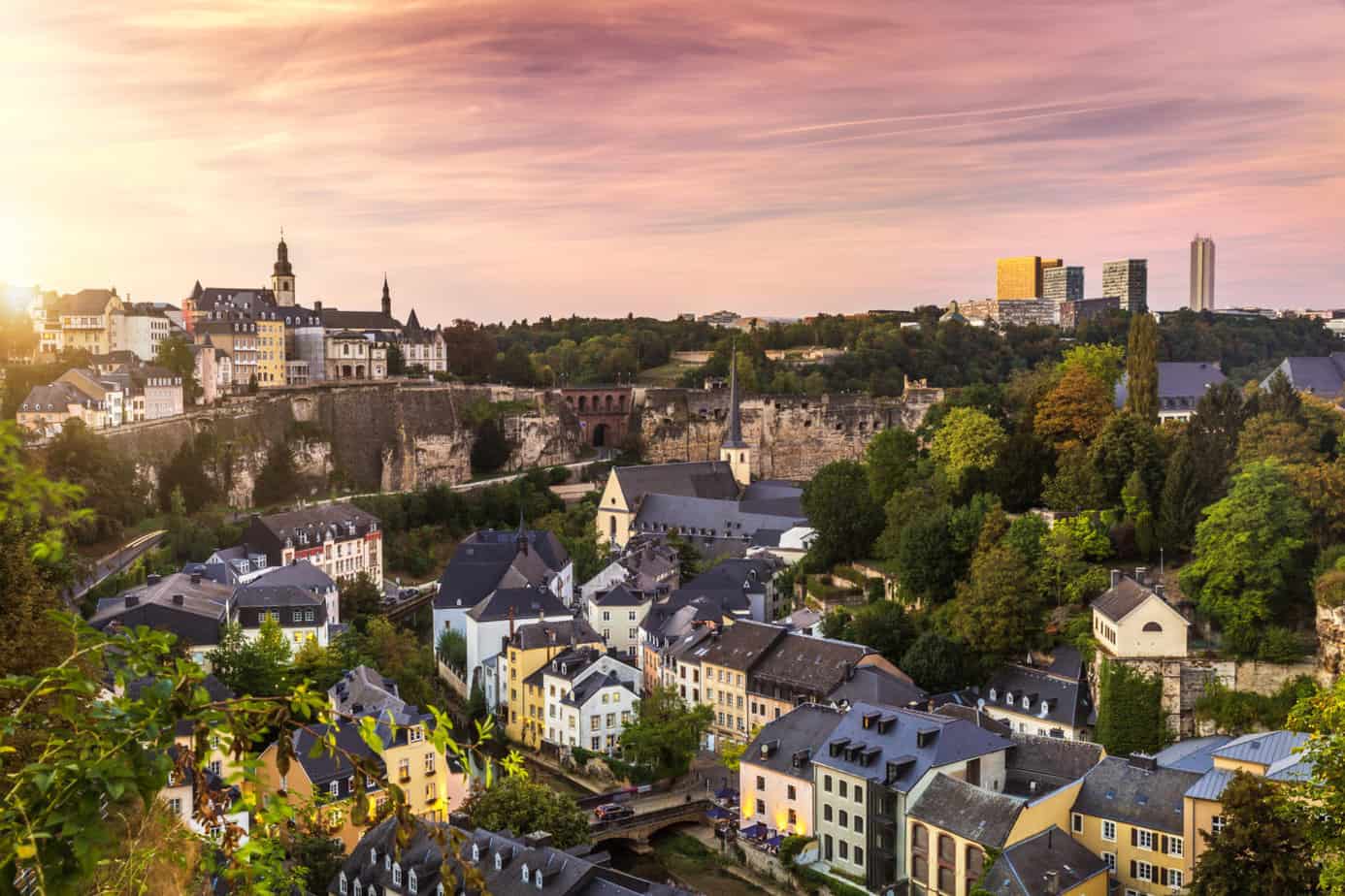 Binnenstad van Luxemburg