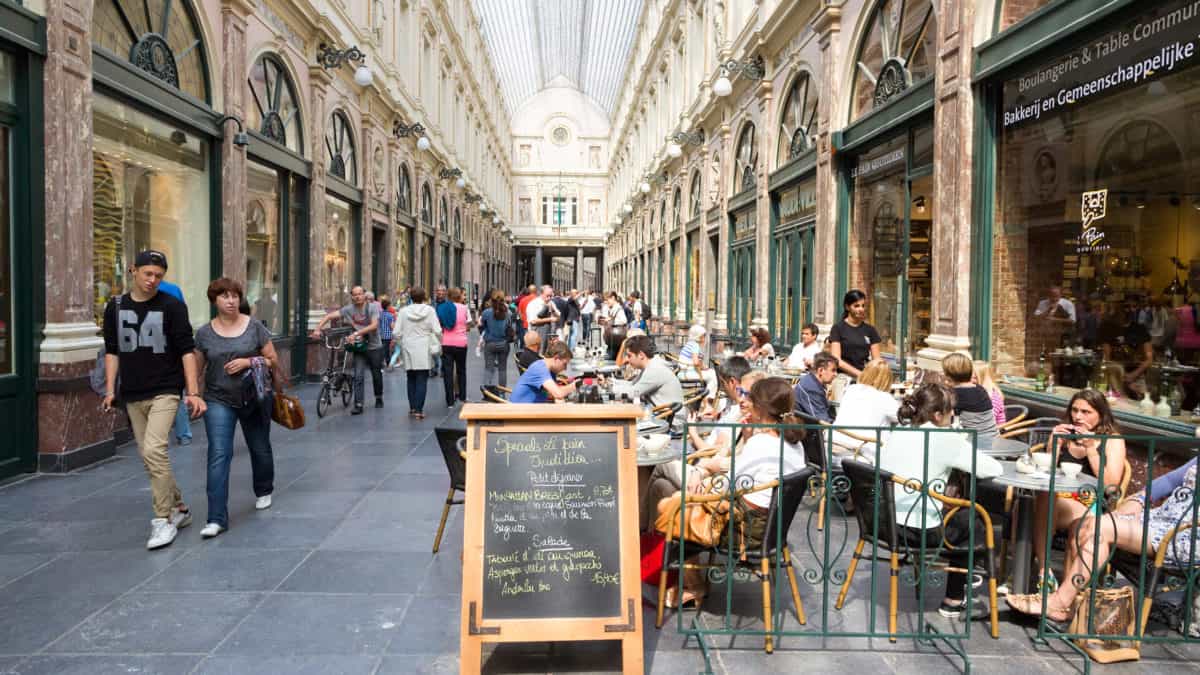 De grootste winkelstraten van Brussel