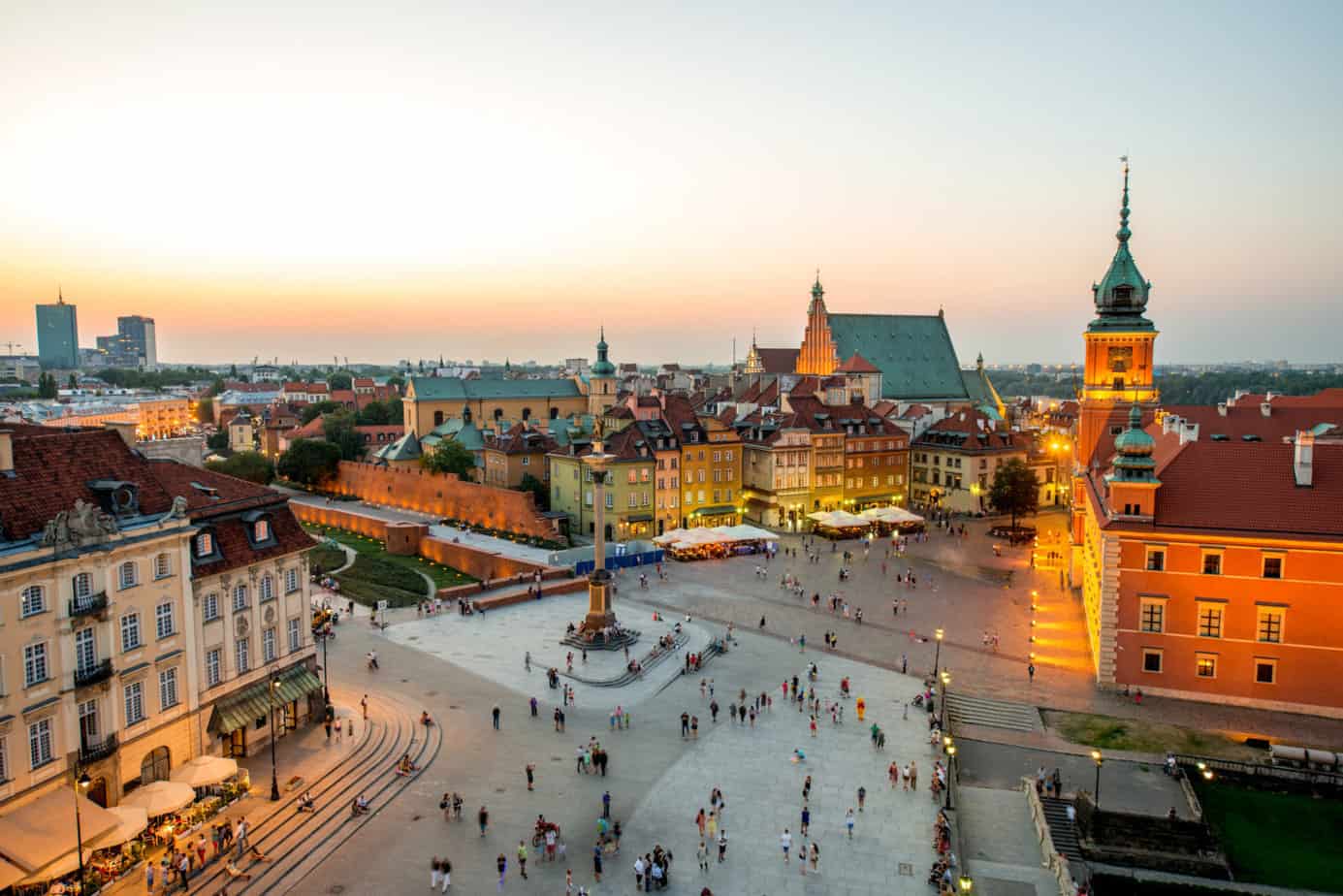 Warschau oude stad